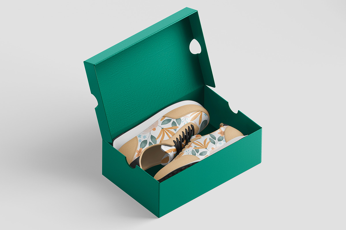 Trainer Sneakers Mockup, 6 PSD, an Advertising Mockup by GraphicVil (Photo 7 of 9)