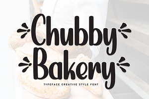 Chubby Bakery Script Font