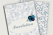 Watercolor Paper Set - Blue Marine, a Pattern Graphic by Li Zamperini (Thumbnail 3 of 3)