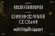 Astorisa - Art Deco Sans Serif Font, a Sans Serif Font by RagamKata (Thumbnail 10 of 10)
