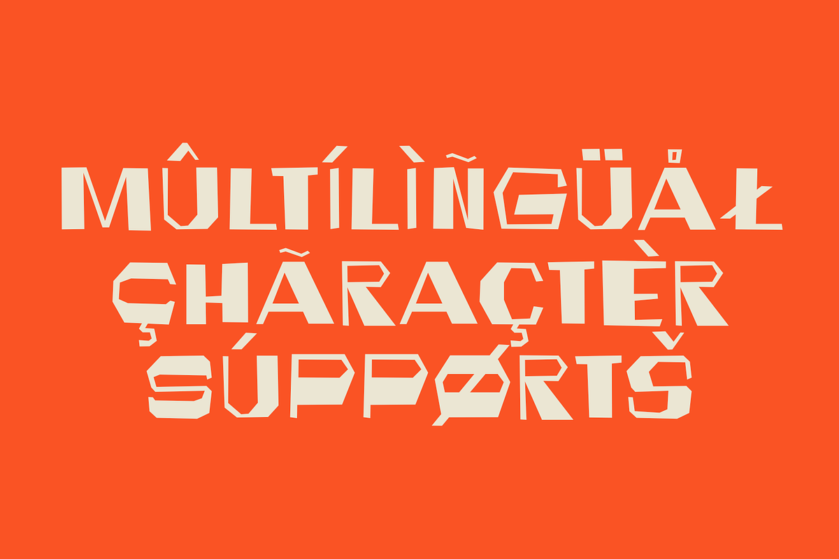 GOBLOCKIE – Geometric Block Font, a Symbol Font by TypeTasty Font (Photo 8 of 11)