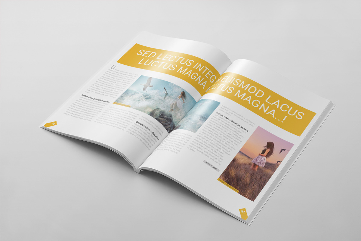 Magazine Template 50, a Magazine Template by pmvch (Photo 8 of 22)