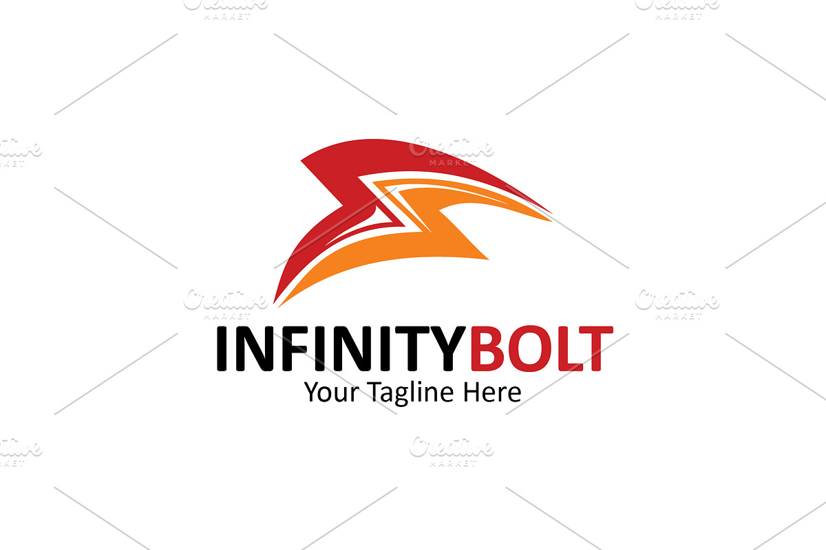Infinity Bolt Logo Template, a Branding & Logo Template by mesuka (Photo 2 of 2)