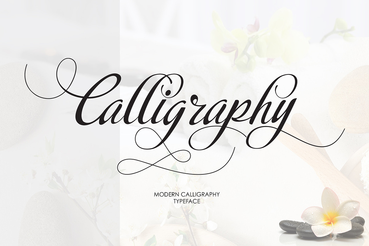 Calligraphy Script, a Script Font by moriztype (Photo 1 of 4)