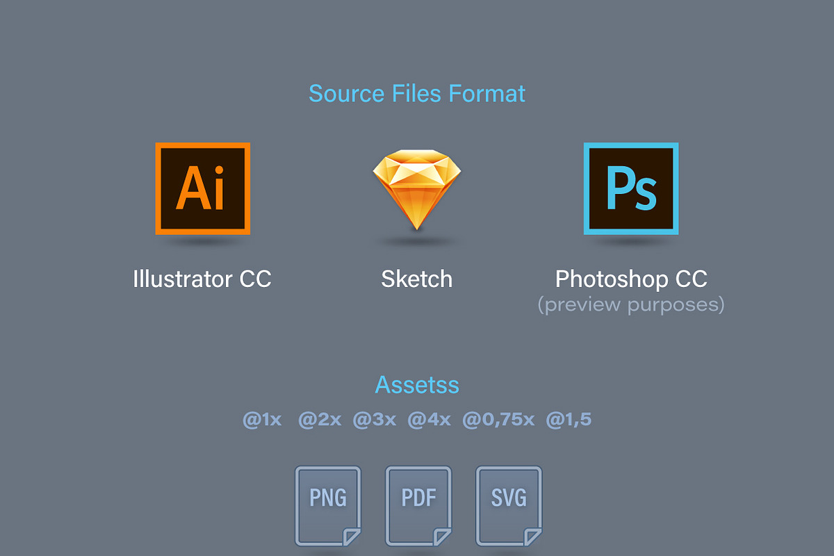 Flat UI Pack 1, an iPhone Mockup by Vectorminator (Photo 4 of 20)