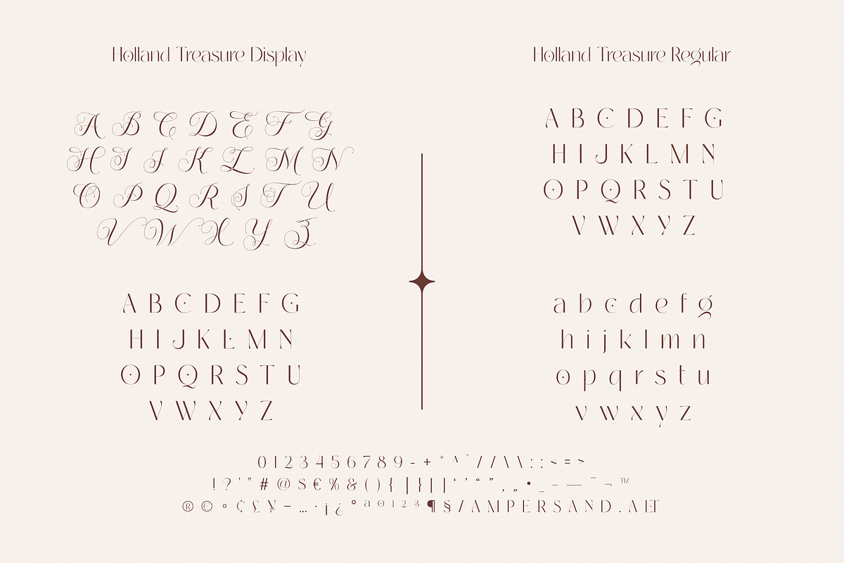 Holland Treasure - Display & Regular, a Sans Serif Font by LoneArmy (Photo 9 of 10)