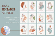 MODERN ANTIQUE vector gods bundle, an Illustration by Lena Nikolaeva (Thumbnail 5 of 14)