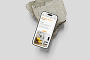Iphone 15 Pro Mockup, an iPhone Mockup by Pixie Creative (Thumbnail 2 of 4)