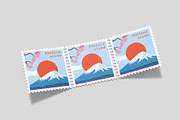 Square Postage Stamp Mockup Bundles, a Flyer Template by Graphic Aesthetic (Thumbnail 19 of 24)