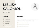 Resume Template 1, 2 page | Rome, a Resume Template by Resume Angels (Thumbnail 3 of 10)
