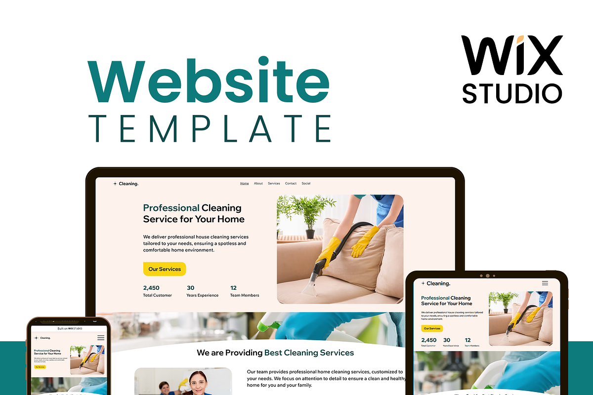 Cleaning - Wix Studio Website preview 5