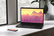Trendy Vector Landscapes, an Illustration by 2dvillShop (Thumbnail 3 of 5)