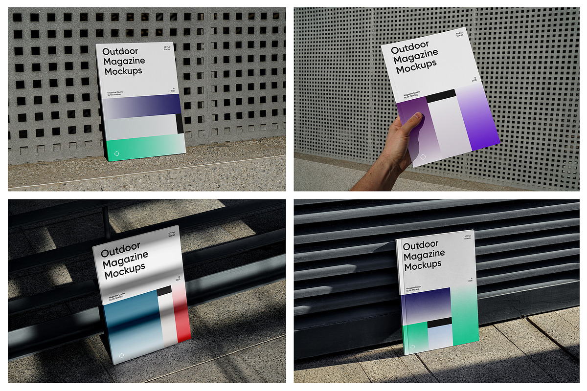 Outdoor Magazine Mockups, a Books & Magazine Mockup by Mr.Mockup™ (Photo 7 of 24)