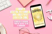 Grandma Reveal Digital Scratch Card, an App Template by SunshineStudioBoutique (Thumbnail 1 of 7)