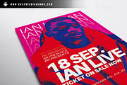 Music Flyer Template, a Flyer Template by GraphicDiamonds (Thumbnail 3 of 6)