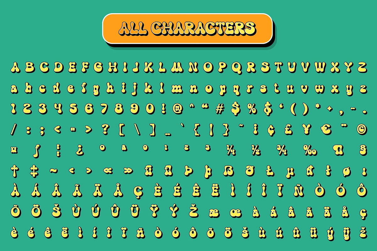 Calverto 3D, a Sans Serif Font by Craft Supply Co. (Photo 8 of 8)