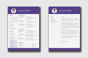 Resume Template and Cover Letter, a Resume Template by designvillage (Thumbnail 8 of 13)