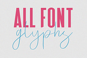 Puspa Script Sans Font, a Script Font by Maulana Creative (Thumbnail 8 of 10)