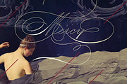 Mercy, a Script Font by Misprinted Type (Thumbnail 1 of 8)
