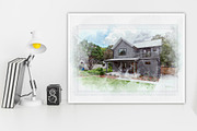 Digital House Painting Art Creator, an Action Add-On by MRI STUDIO (Thumbnail 12 of 29)