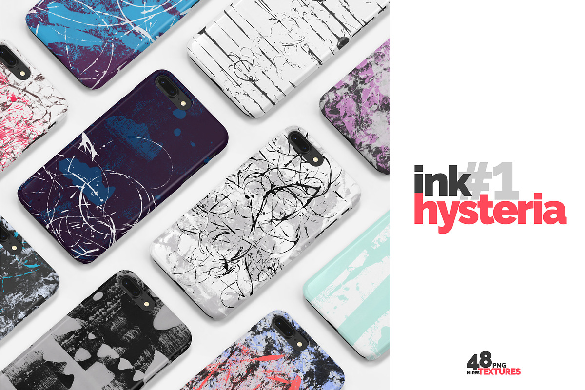 Ink Hysteria | Texture Collection #1, a Texture Graphic by Artem Vorotnikov (Photo 9 of 12)