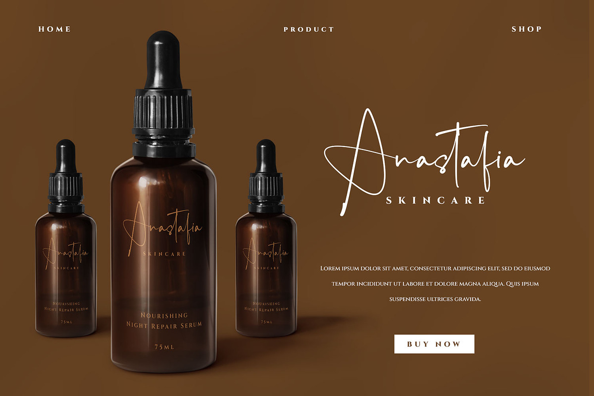 Haramosh - Elegant Signature Font, a Script Font by RantautypeStudio (Photo 3 of 16)