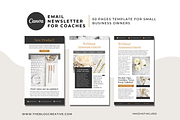 Email Marketing Template Canva, an Email Template by The Blog Creative (Thumbnail 4 of 6)