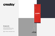 Outdoor Flags Mockup Set, an Object Graphic by creatsy2 (Thumbnail 13 of 15)