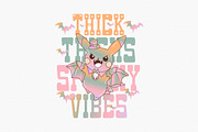 Halloween Sublimation Design Bundle, a Work Illustration by CreationArt (Thumbnail 9 of 19)