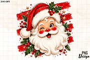 Striped Santa PNG Retro Santa Claus, an Object Graphic by Cut File (Thumbnail 3 of 3)