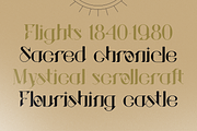 Sanctuary Ornate, a Serif Font by Helotype (Thumbnail 3 of 9)