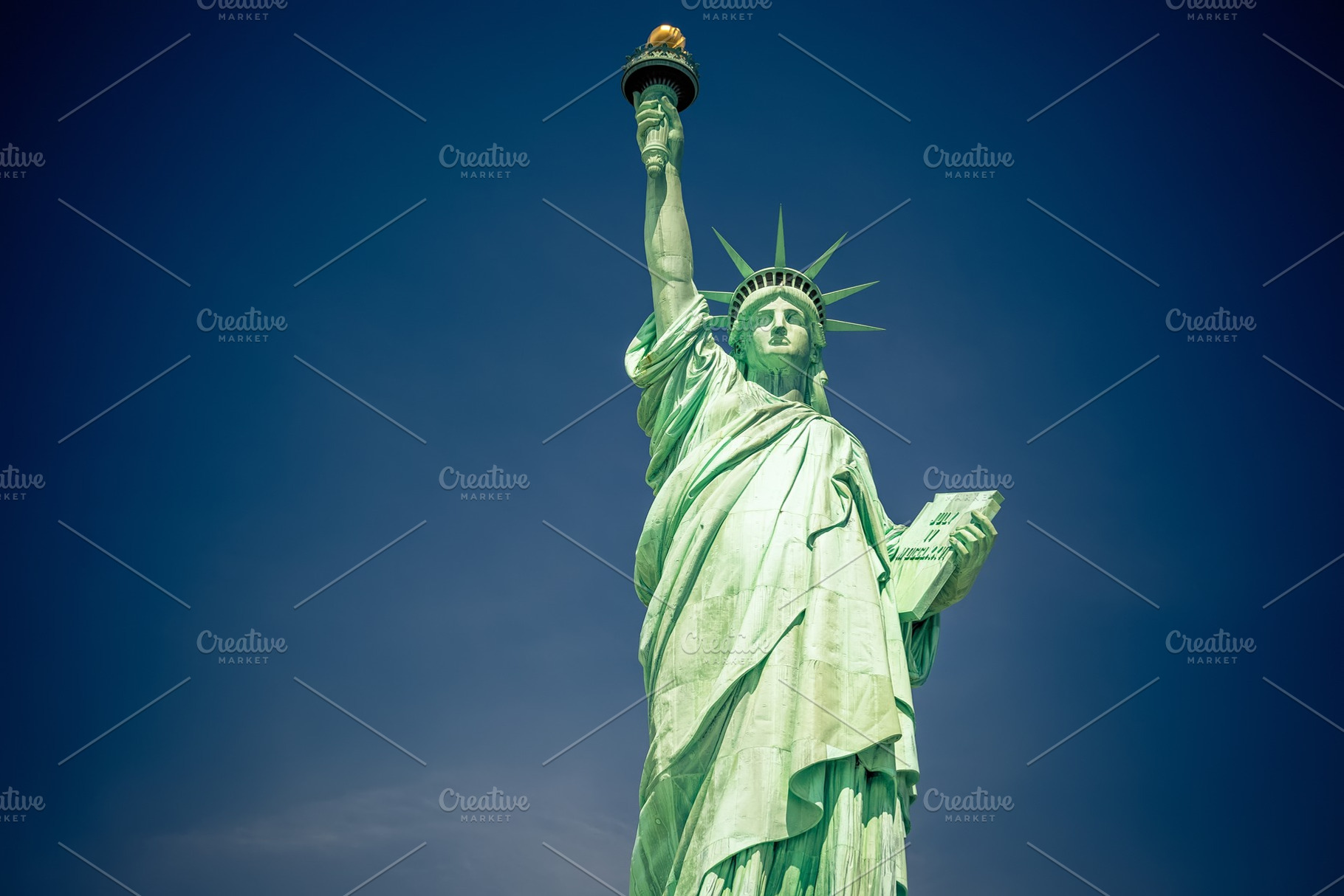 Statue of liberty containing statue of liberty, liberty, and statue, an Architecture Photo by sborisov