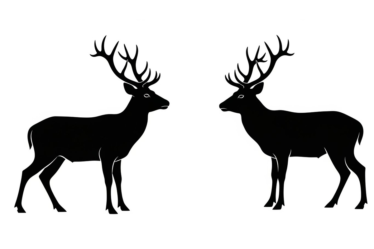 Majestic Deer & Stag Silhouette Bund, an Illustration by jahid234 (Photo 11 of 41)