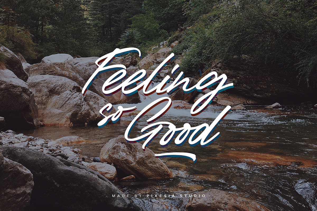 Barlouth - Modern Handwritten Font, a Script Font by Pixesia Studio (Photo 9 of 11)