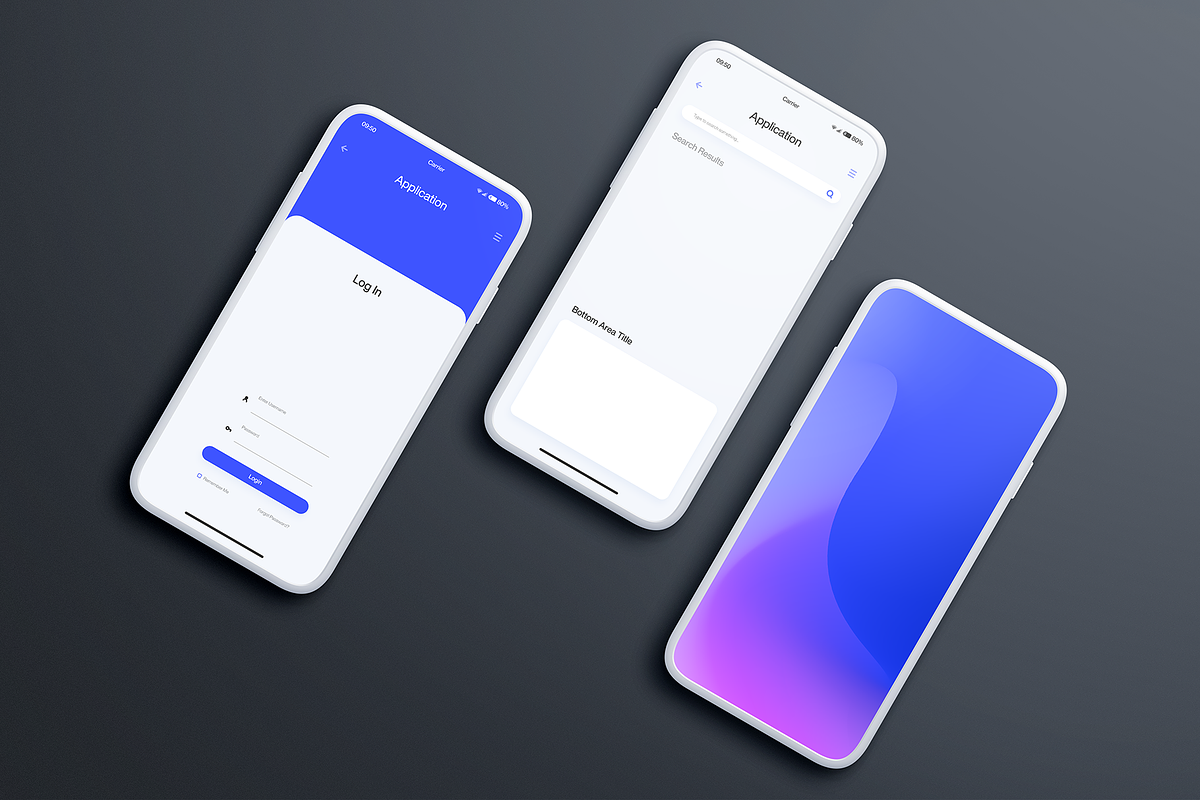 Smartphone Mockups, a Product Mockup by Unio Designs (Photo 5 of 8)