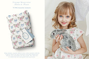 Vintage Nursery BUNDLE - Watercolor, an Animal Illustration by Ooh Lily (Thumbnail 8 of 10)