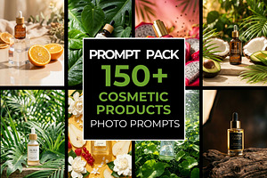 150+ Cosmetic Product Photo Prompts, a Beauty & Fashion Photo by Selenique Studio