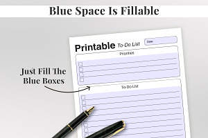 To Do List Printable Planner Pdf