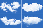 Clouds Brushes, a Brush Add-On by pixelworkz (Thumbnail 4 of 9)