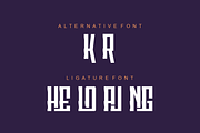 Kalonger Font, a Serif Font by QR Design Studio (Thumbnail 6 of 7)