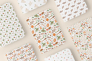 Watercolor Halloween patterns, a Pattern Graphic by Lagniappe Art (Thumbnail 7 of 11)