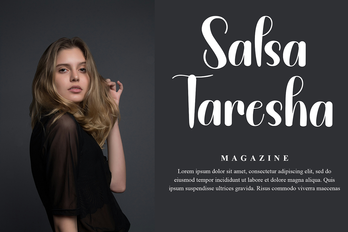 Simple Vacaion, a Script Font by FreshTypeINK (Photo 2 of 8)