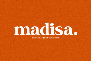 Amoura Rosbele Modern Serif Font