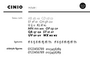 Cinio, a Sans Serif Font by TeGeType foundry (Thumbnail 4 of 5)