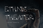 MYETHNIC- Display Font Ethnic, a Font by Pixslides (Thumbnail 4 of 9)