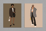 Summer Look Modern Art, a Decorative Illustration by Miracles Everywhere (Thumbnail 2 of 10)