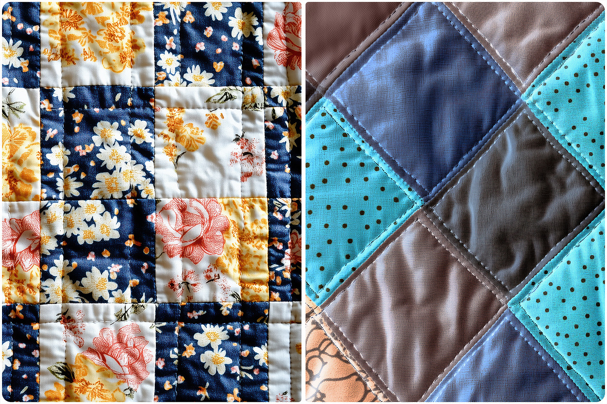 30 Quilting Texture Backgrounds, a Texture Graphic by Textures & Backgrounds (Photo 10 of 10)