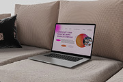 Laptop Sofa Mockups, a Household Mockup by Creative_A23 (Thumbnail 4 of 4)