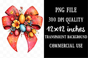 Easter Bow Clipart Bundle, an Illustration by Designking (Thumbnail 4 of 5)