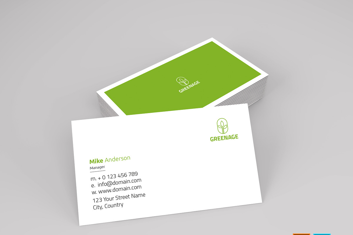 Minimal Business Card, a Business Card Template by designSultan (Photo 2 of 4)